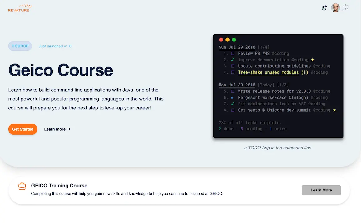Course Platform & Learning Portal