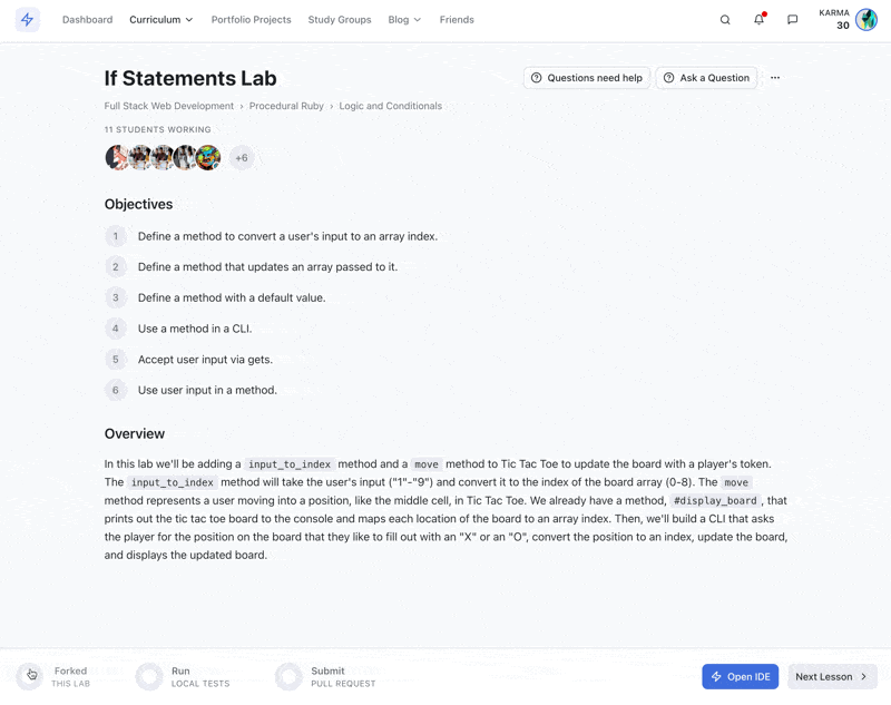 One-Click IDE Launch & Automated Testing